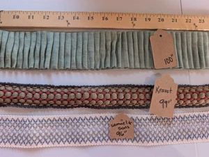 Lote de adornos Samuel And Sons, Schumacher, Kravet - 6 adornos - Imagen 1 de 2