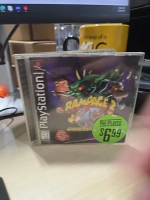 Rampage 2 Universal Tour PlayStation 1 PS1 CIB w Reg Card! - Image 1 of 4