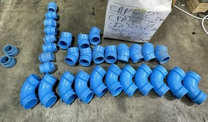 Acid Waste Pipe Fitting Lot - Picture 1 of 4