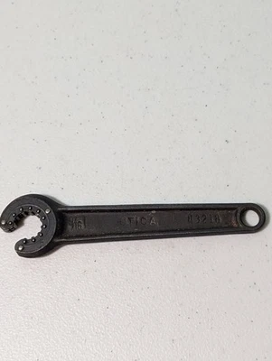 Cerradura de leva vintage Utica 9/16" 43218 acero forjado hecho en EE. UU. Foto 1 de 4