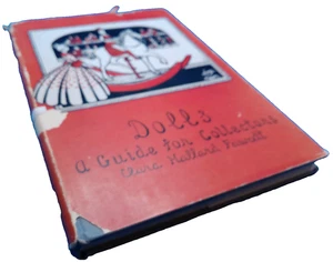Dolls guide collectors Clara Hallard Fawcett signed book HB w DJ 1947 1st print - Imagen 1 de 10