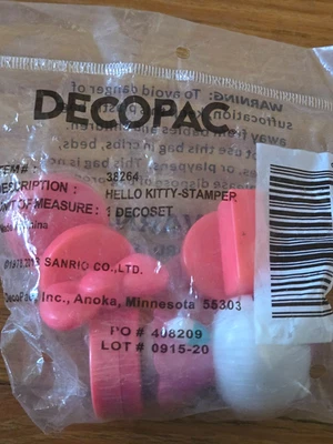 Estampador de Hello Kitty Decopac Cake Topper Foto 1 de 3
