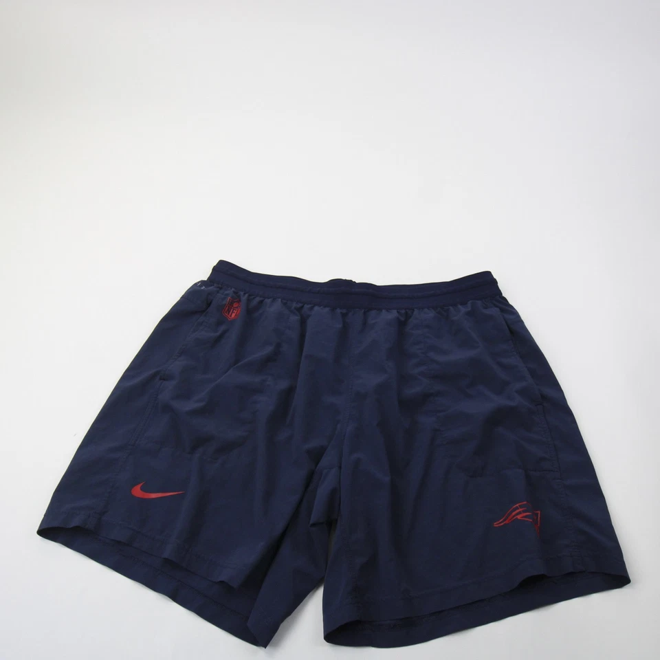 Pantalones Cortos de Práctica Dri-Fit de los New England Patriots Nike NFL On Field Para Hombre Azul Marino Usados Foto 1 de 1