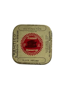 Vintage 1930er Remtico Remington Paragon Farbband Schreibmaschine Werbung Blech NYC - Bild 1 von 5