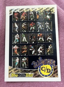 1993 Topps Black Gold Winner Card Football - Picture 1 of 2
