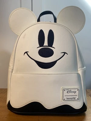 Mini Mochila Loungefly Disney Glow-in-the-Dark Ghost - Rara - Ver Fotos Foto 1 de 4