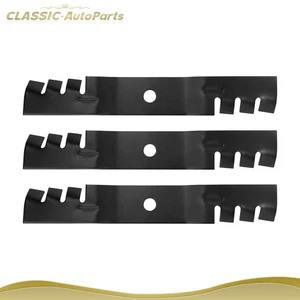 3 cuchillas de cortacésped para John Deere M115495 M113517 M135589 M76466 16 1/2" - 2,5"" - Imagen 1 de 7