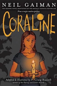 Coraline Graphic Novel: A Graphic Novel by Neil Gaiman (English) Paperback Book - Picture 1 of 1