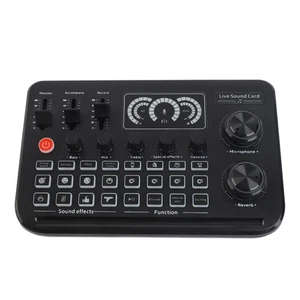 Live Sound Card Recording Desktop Singing Sound Card Mixer BT Wireless Plug - Zdjęcie 1 z 12