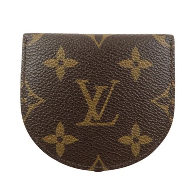 Louis Vuitton Monograma Cartera Cuvette Estuche para Monedas Marrón M61960 Auténtico Usado Envío Gratis Foto 1 de 4