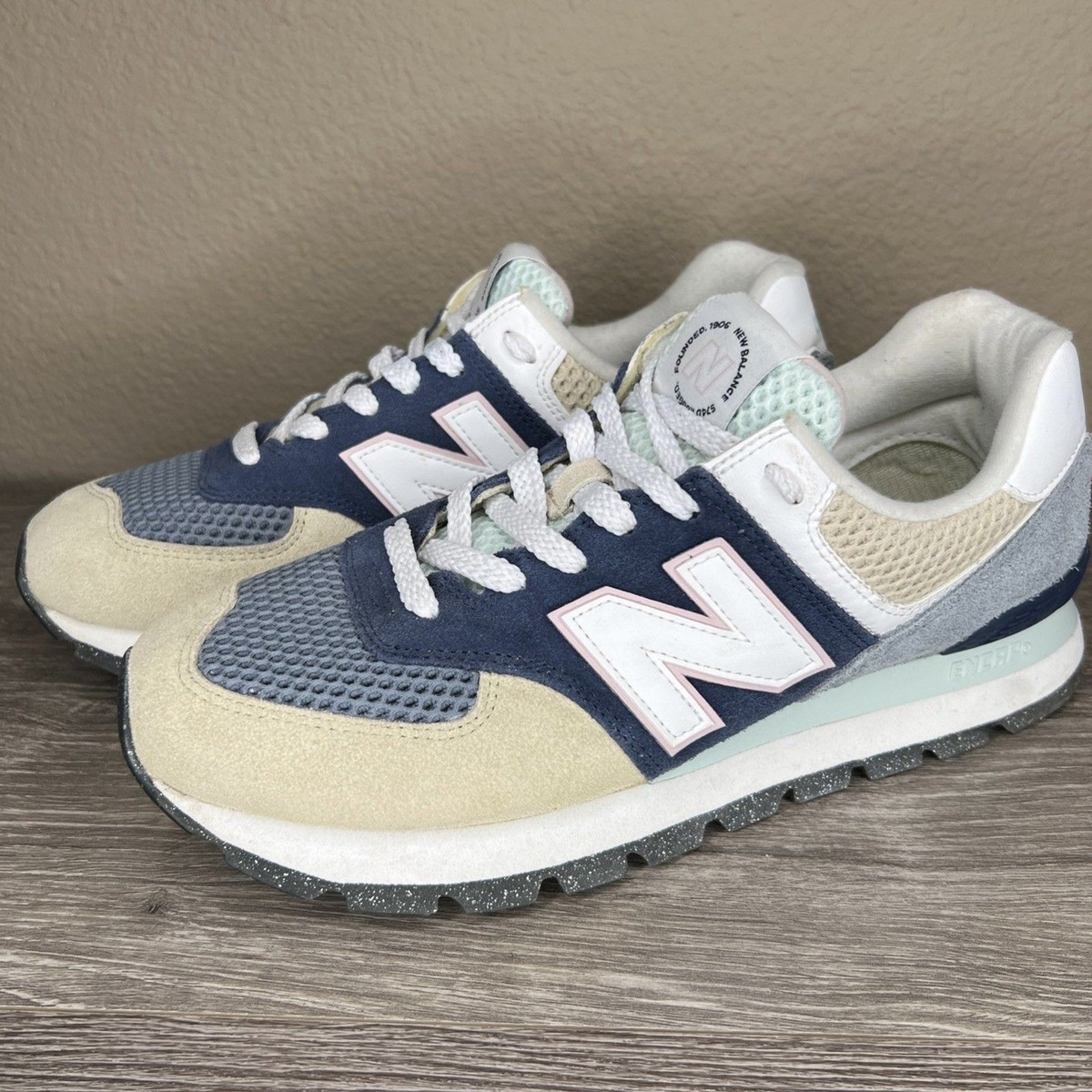 【メンズ：26CM】ニューバランス 574 Rugged New Balance New Balance Men's 574 Rugged Casual Sneakers from Finish