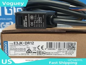 1pc Omron Photoelectric Switch E3JK-DR12 New In Box Fast Shipping US Free TAX - Picture 1 of 1