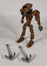 8604 LEGO Bionicle Toa Metru 100% Complete NO Instructions EX COND 2004