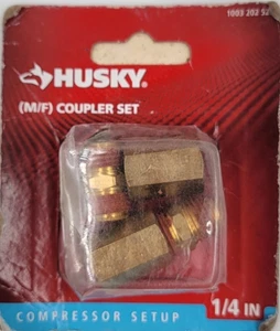 Husky (m/f) coupler set Compressor Setup 1/4 IN 1003 202 525 - Picture 1 of 2