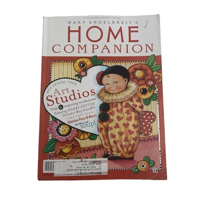 Mary Engelbreit’s Home Companion Magazine February 2001 Mary Grandpre Article - Image 1 of 4