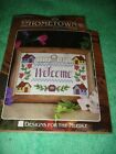 Design For The Needle Hometown Collection Welcome Cross Stitch Kit