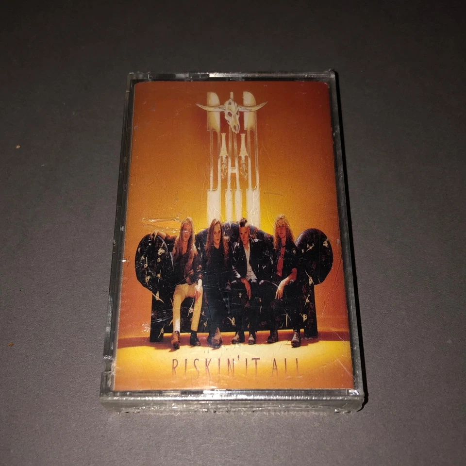 D-A-D RISKING IT ALL FACTORY SEALED CASSETTE TAPE 1991 Warner Brothers Album LP - Image 1 of 4