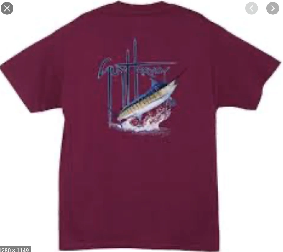 Camiseta Guy Harvey ADULTO GRANDE "Blue Marlin" - ¡NUEVA CON ETIQUETAS! Foto 1 de 1