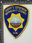 Vintage Bernalillo County Sheriff Nm Embroidered Patch Woven Cloth Sew-On Badge