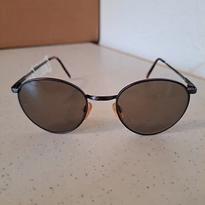 Tommy Hilfiger Sunglasses TH-6S 49 - Black Round Frames - Gray Lens C-43 - Picture 1 of 10
