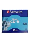 Verbatim CD-R Audio Music Life Plus 700MB 16x 10 Pack Jewel Case