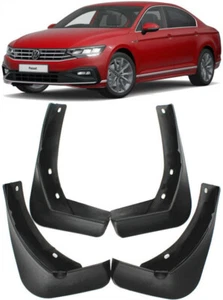 Genuine Splash Guards Mud Flaps FOR VW 2016-2023 Passat R-Line GTE Saloon B8 3G - Picture 1 of 9