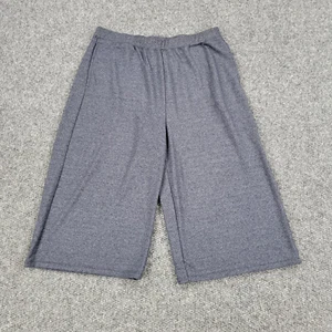 Banana Republic Pants Womens Extra Large Blue Gray Geometric Wide Leg 36x18.5* - Picture 1 of 23