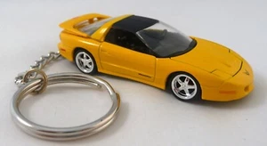 Keychain 1993 Pontiac Firebird Trans Am T/A Yellow '93 Keychain Key Chain - Picture 1 of 7