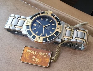 LUCIEN ROCHAT SUB-RO 500M diver autom. steel/18kt gold NOS/FULL SET from 80' - Foto 1 di 14