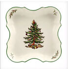 Spode Christmas Tree Dish NEW Boxed Serving Tray Cookie Plate Devonia Gift Box