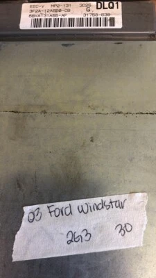 3F2A-12A650-CB Ford Windstar 2003 ecm ecu computer  **TESTED** - Image 1 of 4