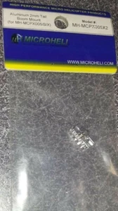 Microheli Aluminum 2mm Tail Boom Mount MH-MCPX005X2 New - Picture 1 of 1