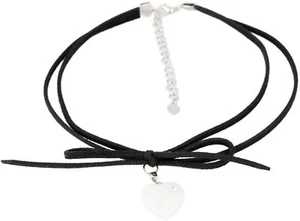 Killer cereza "MARLIND VINTAGE HEART" CORAZÓN LAZO collar CHOKER Rockabilly - Imagen 1 de 8