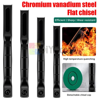 Industrial Grade Flat Chisel CR-V Cold Steel Chisel Brick Masonry Stone Chisel - Image 1 of 4