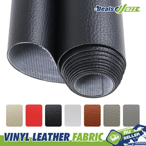 Leather Vinyl Repair Patches Fix Rips Sofa Auto Marine Upholstery No Easy Fade - Picture 1 of 18