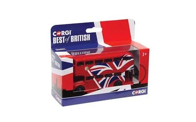 Corgi Best Of British London Bus - Union Jack 1:64 Diecast Modell - GS82336 - Bild 1 von 3