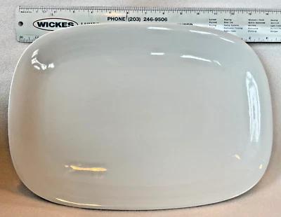 Vintage Platter Block Langenthal Switzerland Transition White 14” x 10” - Image 1 of 4