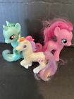 my little pony lot Of 3 2010 Lyra & Pinkie Pie 1998 Pink Heart McDonald’s 