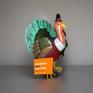 Harvest Decorative Accent Turkey Figurine Fall~Harvest~ Indoor/Outdoor - Picture 1 of 13