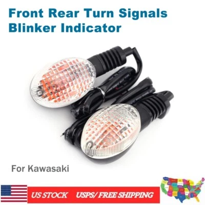 Indicador intermitente señales de giro delanteras traseras para Kawasaki KLX230 KLX 125 150 KLX250 Foto 1 de 4