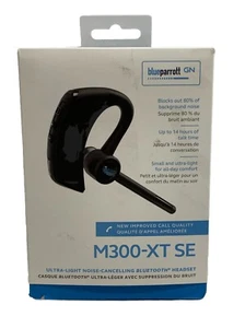 BlueParrott M300 XT SE Mono Bluetooth Wireless Headset Black Ultra Light Noise - Photo 1 sur 6