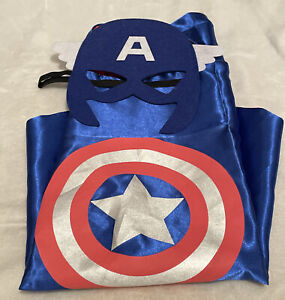 Captain america mask and cape