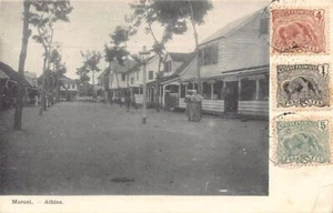 Surinam - ALBINA - Hoofdstraat - mapa de visualización publicado en Francés-Guyana - Imagen 1 de 2