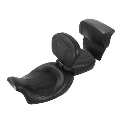 Driver & Passenger Seats Front Rear Backrest Fit For Harley Touring 2014-2023 22 - Image 1 of 4