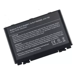 4400mAh Battery For ASUS K50 K50IJ K50IN K51 K50AB-X2A A32-F82 6-cells F82 P50I - Picture 1 of 2