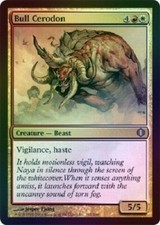 Bull Cerodon - Foil uncommon Shards of Alara  Magic The Gathering