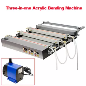 650 mm Acrylbiegemaschine mit 3 Heizmodul Plexiglas PVC Kunststoffbieger - Bild 1 von 12