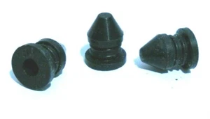Lot of 20 Push In Black Rubber Plugs Fits 8mm hole 5051831 - Picture 1 of 7