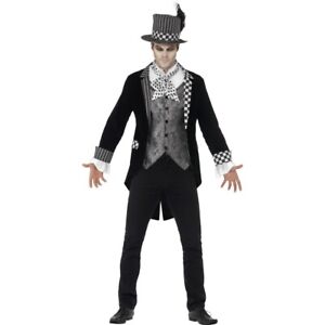 Dunkler Hutmacher Kostüm Dark Hatter Halloweenkostüm Gothic Gruselkostüm Horror