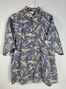 Camisa Militar Aviones Smithsonian Institution Para Hombre Talla L - Imagen 1 de 8